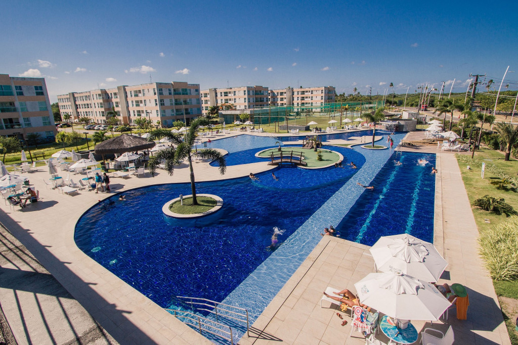  Apartamento frente piscina no Makia Beach em Muro